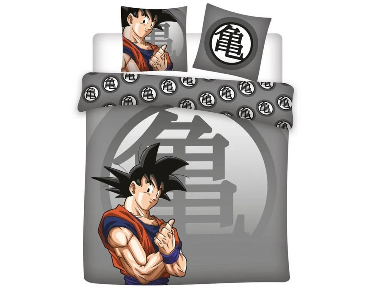 Aymax sprl Bettwäsche Dragon Ball Z Set Polycotton 240x220 cm + 2 Kissen - Bild 2
