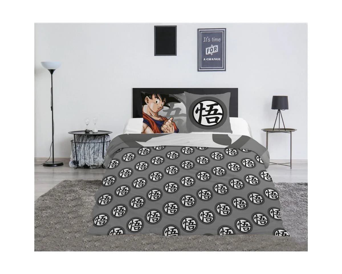 Aymax sprl Bettwäsche Dragon Ball Z Set Polycotton 240x220 cm + 2 Kissen - Bild 3