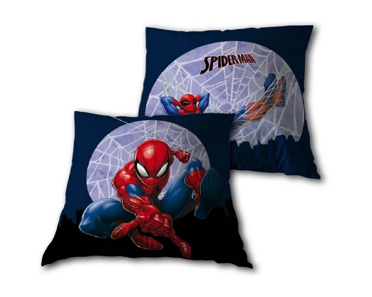 Spiderman Dekokissen Velboa Marvel Superhelden Design 40x40 cm