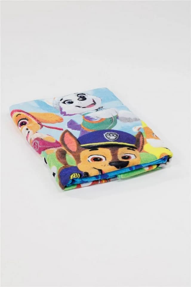 Paw Patrol Strandtuch Baumwolle Blau 70x140 cm Badehandtuch - Bild 3