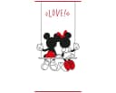 Disney Strandtuch Baumwolle 70x140 cm Weiß Bild 2