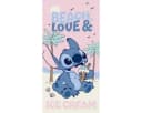 Lilo & Stitch Strandtuch Rosa 70x140 cm Bild 2