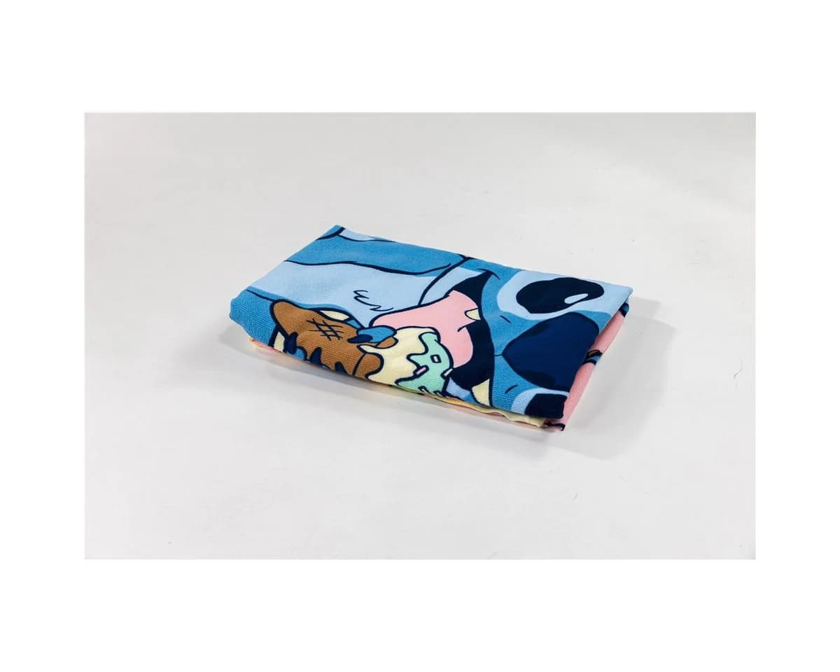 Lilo & Stitch Strandtuch Rosa 70x140 cm - Bild 3