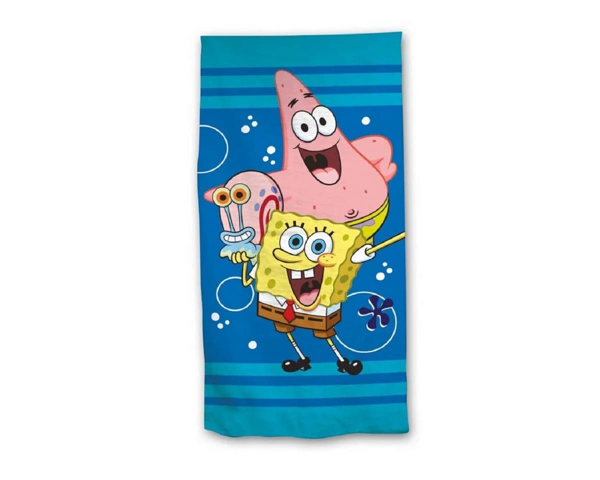 Spongebob Schwammkopf Strandtuch 70x140 cm Mehrfarbig