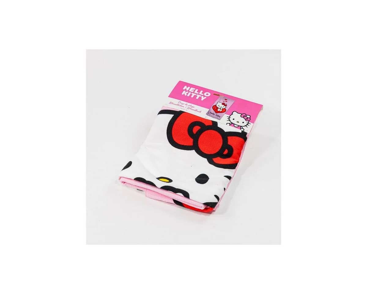 Hello Kitty Strandtuch 70x140 cm Mehrfarbig - Bild 2