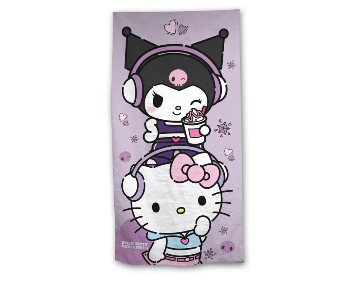 Hello Kitty Strandtuch Badetuch 70x140 cm leicht - Bild 2