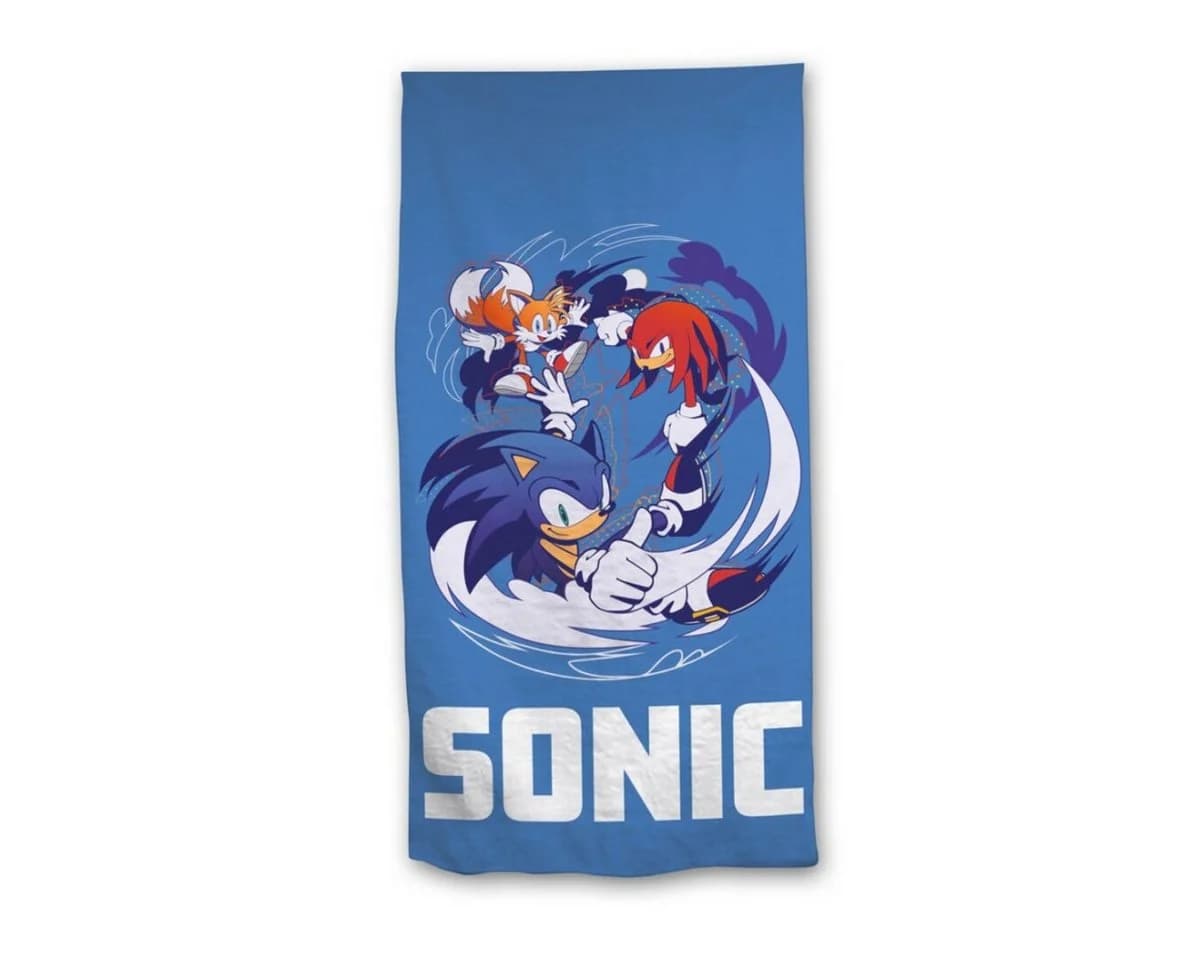 Sonic The Hedgehog Strandtuch 70 × 140 cm Mehrfarbig - Bild 2