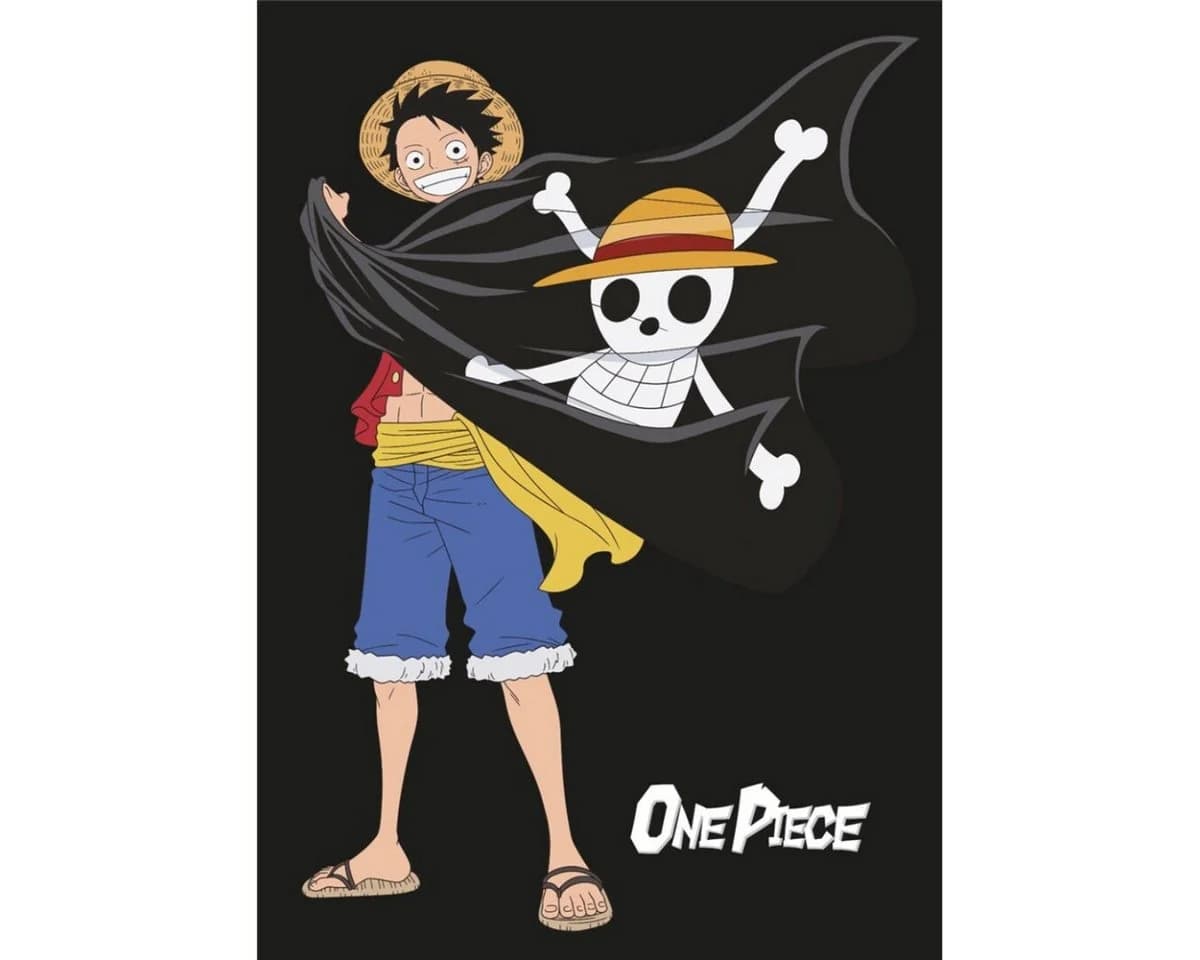 One Piece Wohndecke Flanell 110x150 cm Bunt - Bild 3