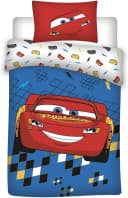 AY!Max Babybettwäsche Set Cars Blau/Rot 100% Baumwolle Bild 2