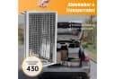SunJas Tragbarer Klappgrill Edelstahl Campinggrill Bild 4