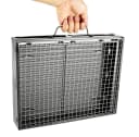 SunJas Klappbarer Holzkohlegrill Edelstahl Tragbarer Campinggrill Bild 5