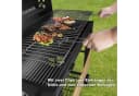 SunJas Holzkohlegrill XXL mit Thermometer und Seitenablagen Bild 5
