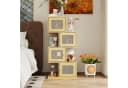 FUFU&GAGA Sideboard mit 4 Türen Holzfarbe Rattan Bild 1