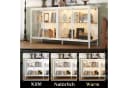 FUFU&GAGA Glas-Sideboard mit Beleuchtung 3 Farben Bild 3