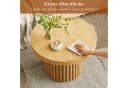 Couchtisch im Naturholzstil aus MDF-Platte und Naturholz Bild 3
