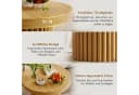 Couchtisch im Naturholzstil aus MDF-Platte und Naturholz Bild 5