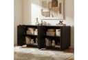 FUFU&GAGA Sideboard 150 cm Schwarz Modern Bild 1