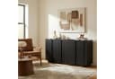 FUFU&GAGA Sideboard 150 cm Schwarz Modern Bild 5