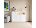 FUFU&GAGA Sideboard Hochglanz 120cm mit LED-Beleuchtung Bild 2