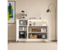 FUFU&GAGA Sideboard Hochglanz 120cm mit LED-Beleuchtung Bild 3