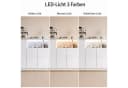 FUFU&GAGA Sideboard Hochglanz 120cm mit LED-Beleuchtung Bild 5