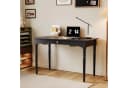 FUFU&GAGA Schreibtisch Schwarz Skandi Design mit Schubladen Bild 1
