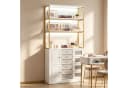 FUFU&GAGA Schminkschrank mit LED & 10 Schubladen Bild 2