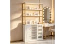 FUFU&GAGA Schminkschrank mit LED & 10 Schubladen Bild 3