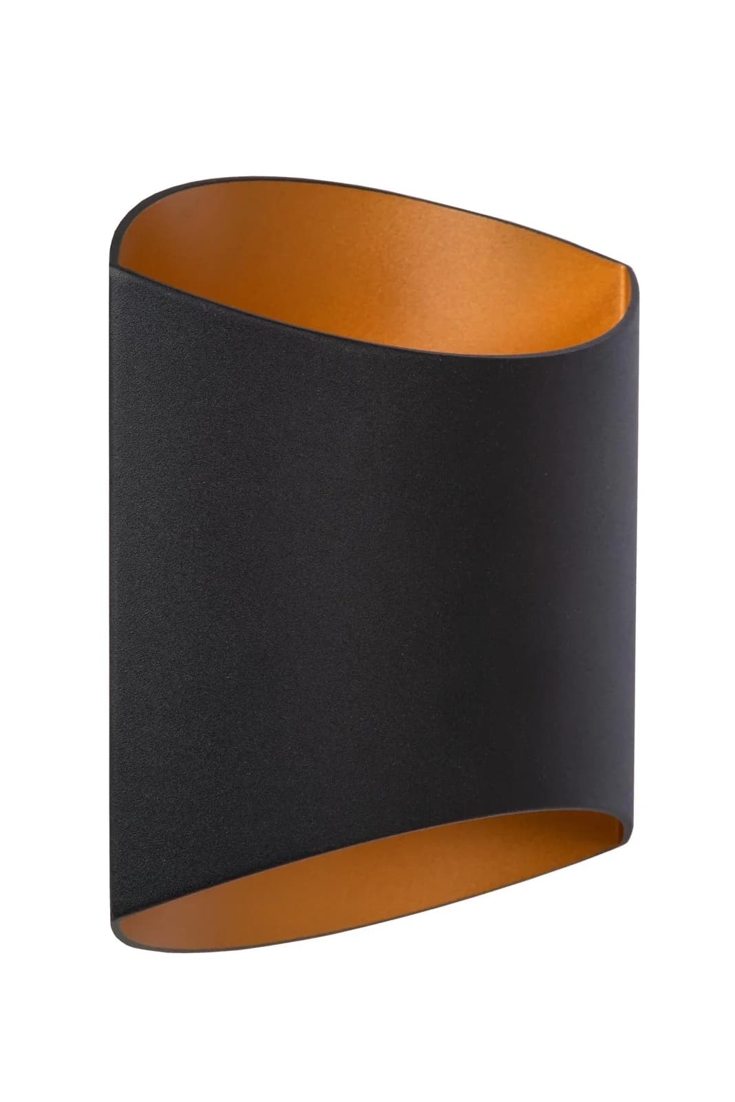 Lucide Wandleuchte DILETTA Schwarz Aluminium Design - Dimmbar