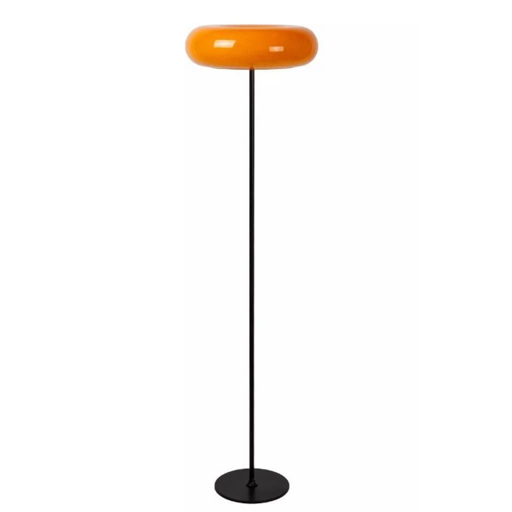 Stehleuchte SENTINO Orange Schwarz Lucide