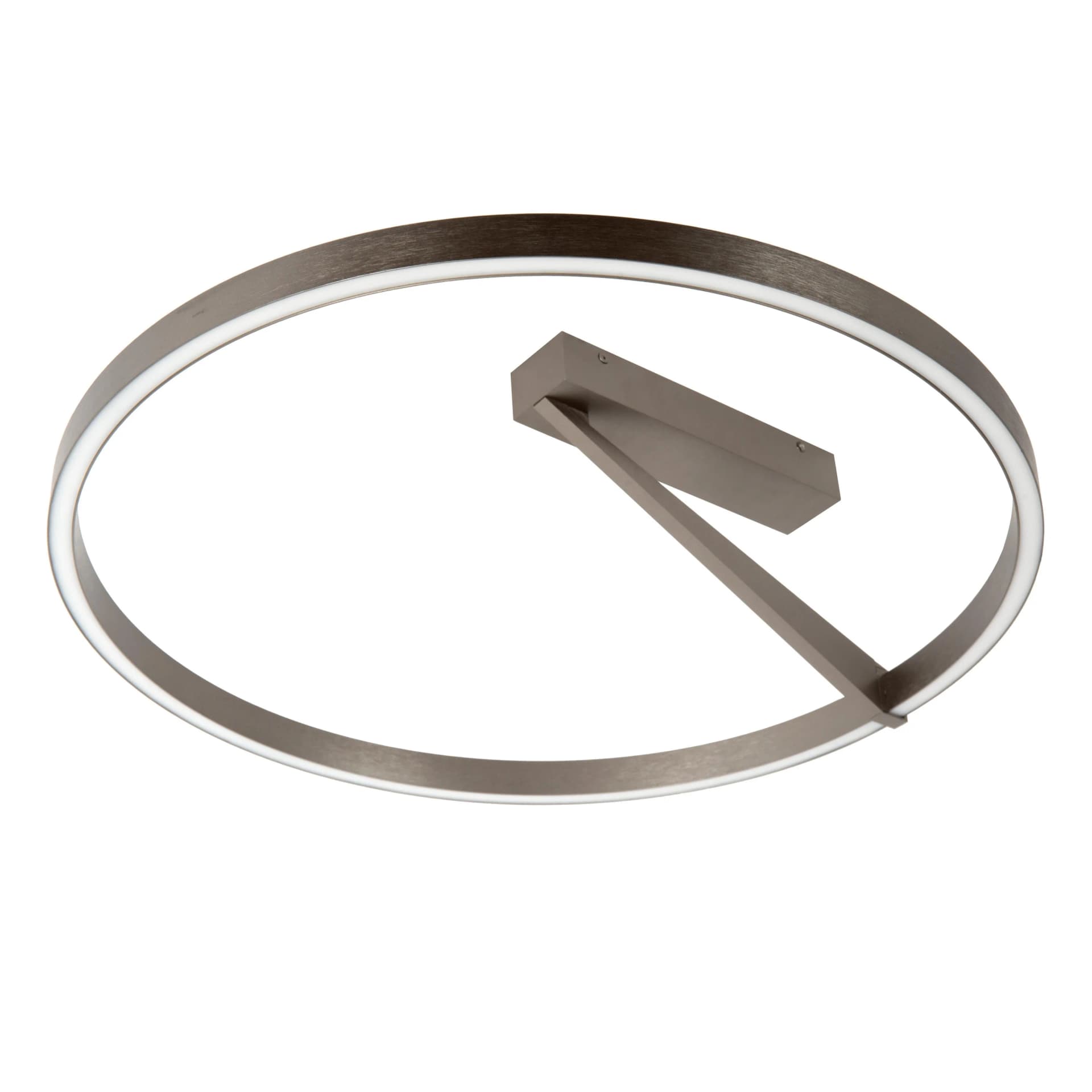 LUCiDE Deckenleuchte APPLAUSE Aluminium Grau Dimmbar