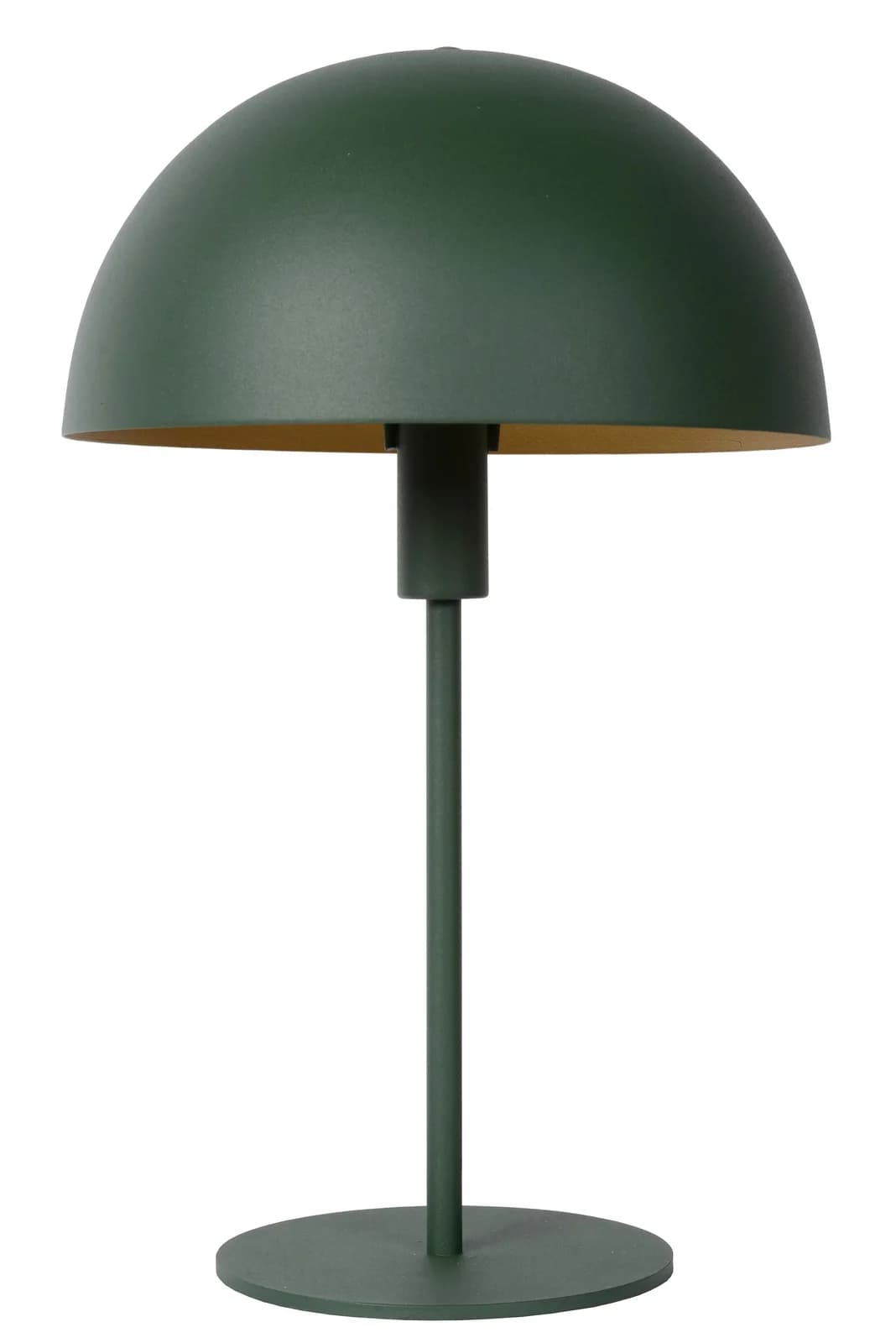 Tischleuchte Siemon aus Stahl, Ø 25 cm, grün