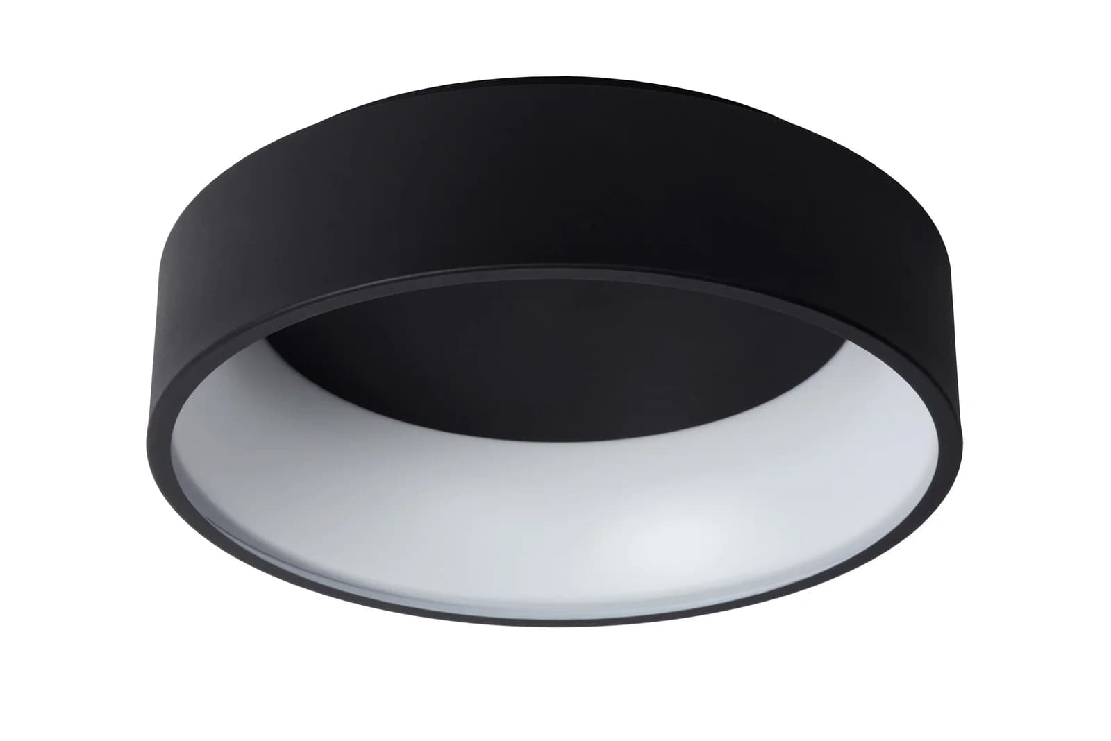 LED-Deckenleuchte Talowe Schwarz Ø 45 cm