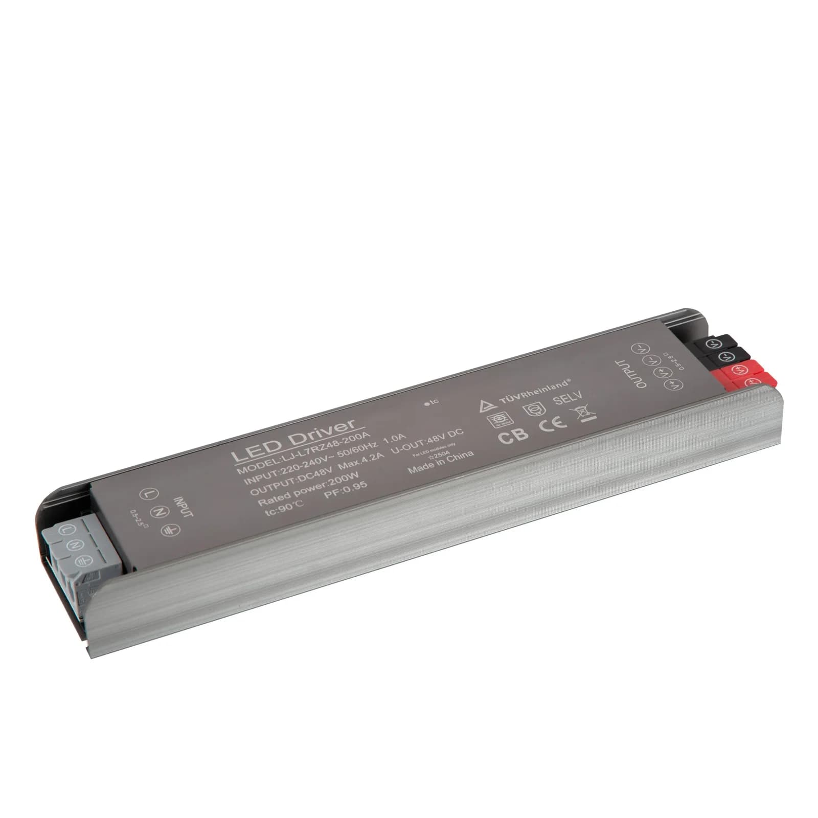 Lucide Driver Premium Aluminium Leuchte Grau