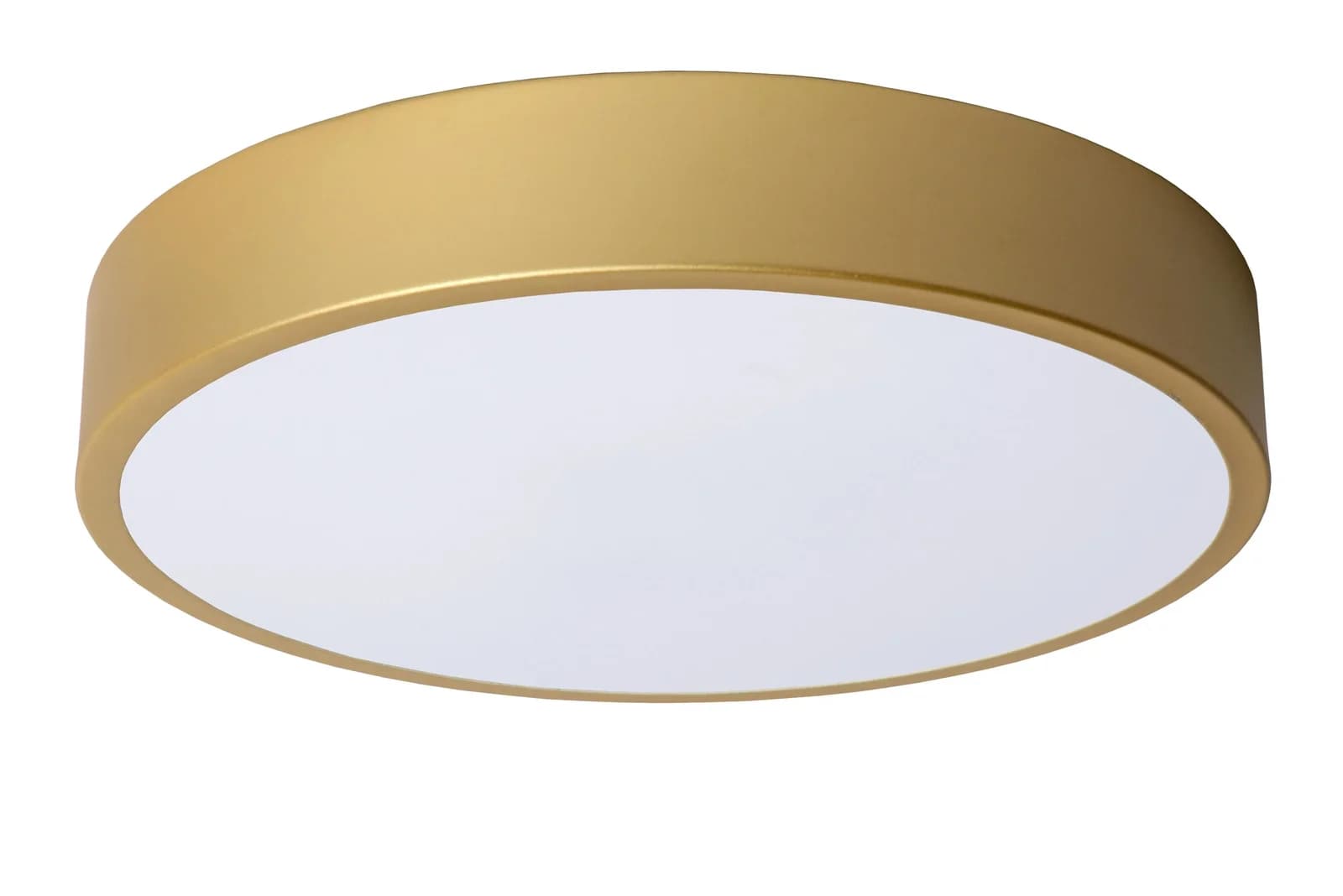 LUCiDE Deckenleuchte UNAR Acryl Gold Dimmbar