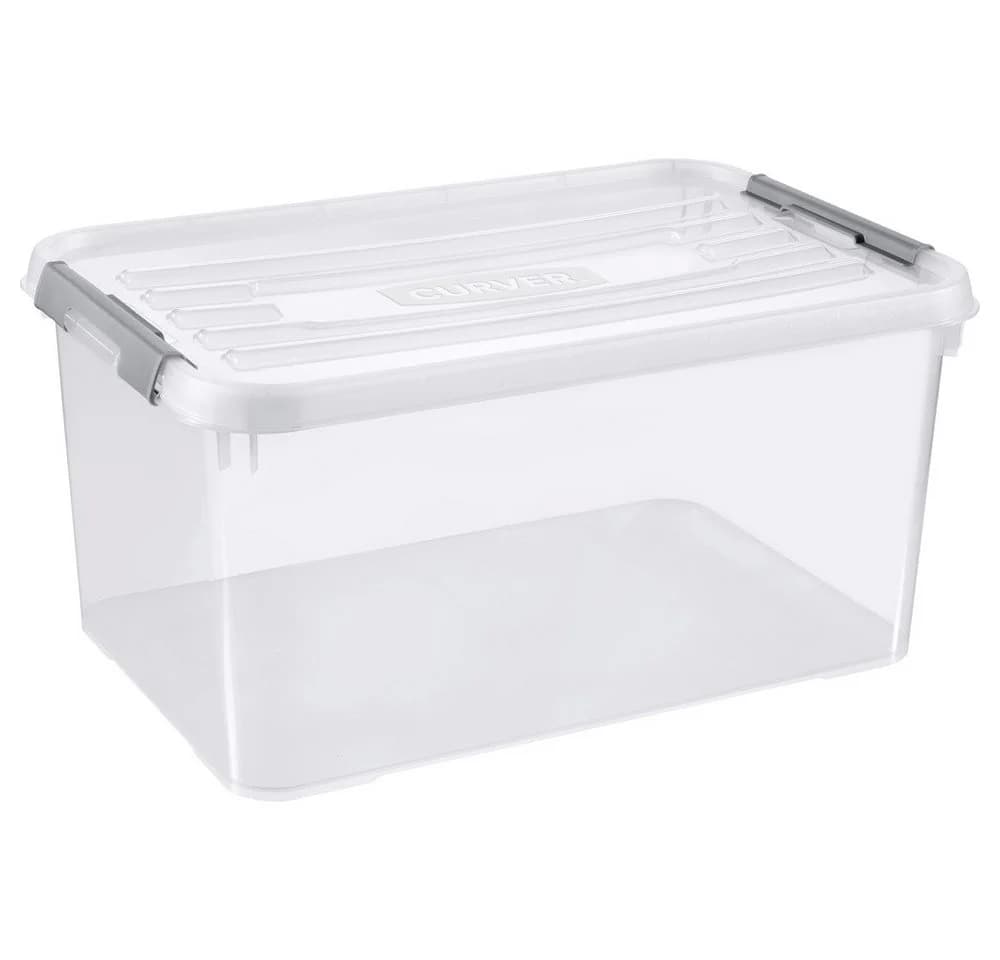 Curver Aufbewahrungsbox HANDY+ 50L Transparent Stapelbar - Bild 2