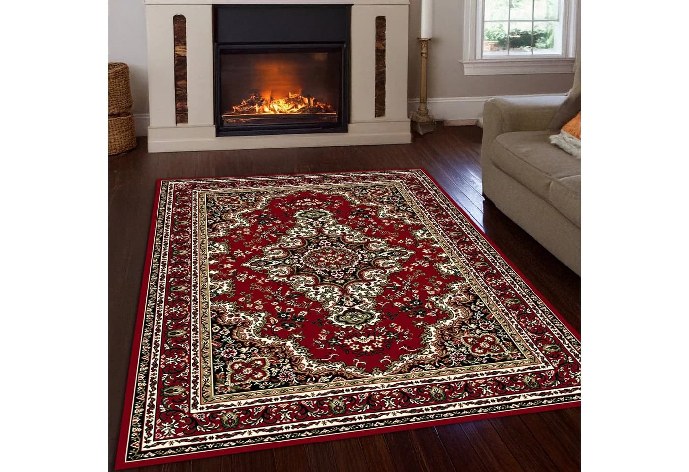 OTTO HOME Teppich Oriental Rot 240x330 cm Kunstfaser - Bild 2