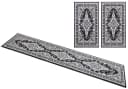 OTTO HOME Bettumrandung Oriental Grau Kurzflor Bordüre Bild 2