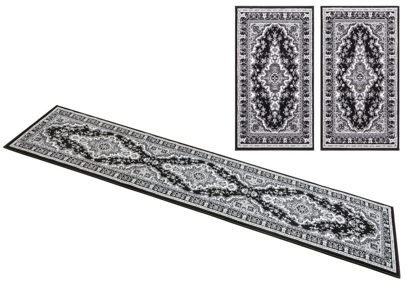 OTTO HOME Bettumrandung Oriental Grau Kurzflor Bordüre - Bild 2