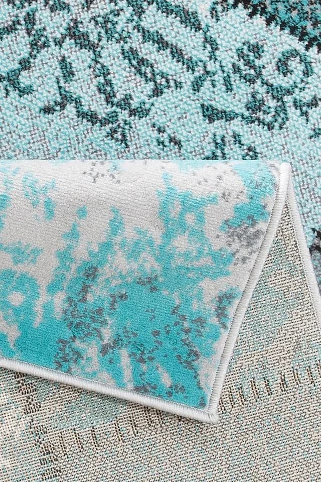 Teppich OTTO HOME Garry Patchwork türkis-blau Landhausstil - Bild 5