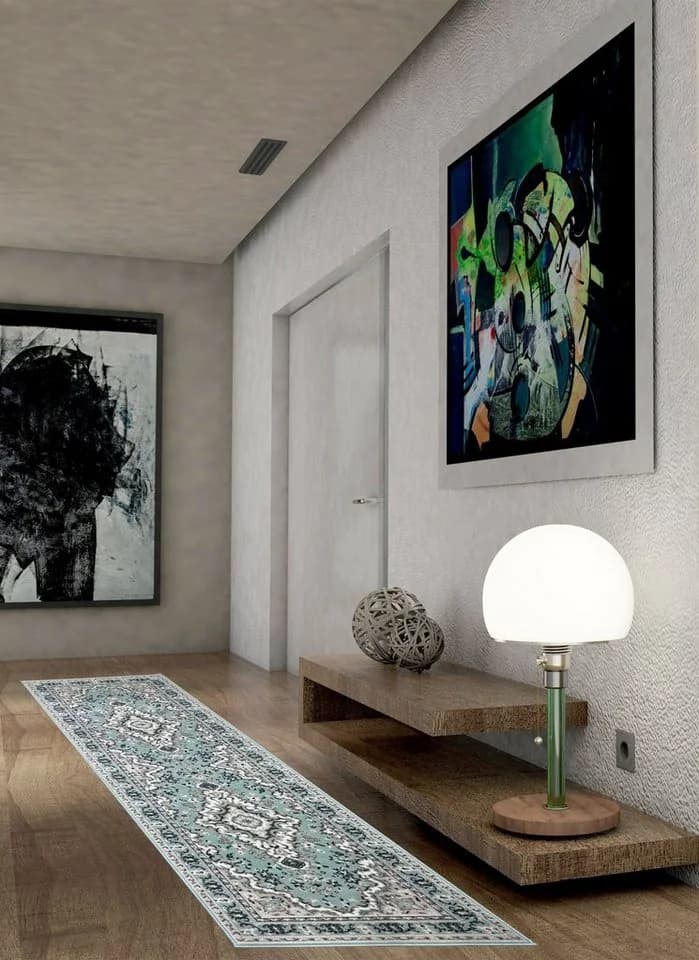 OTTO HOME Läufer Oriental Grün Kunstfaser 80x250cm