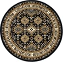 Teppich OTTO HOME Diantha Dunkelbraun Orientalisch Rund Bild 2