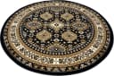 Teppich OTTO HOME Diantha Dunkelbraun Orientalisch Rund Bild 4