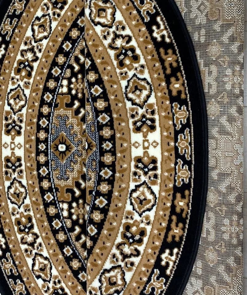 Teppich OTTO HOME Diantha Dunkelbraun Orientalisch Rund - Bild 5