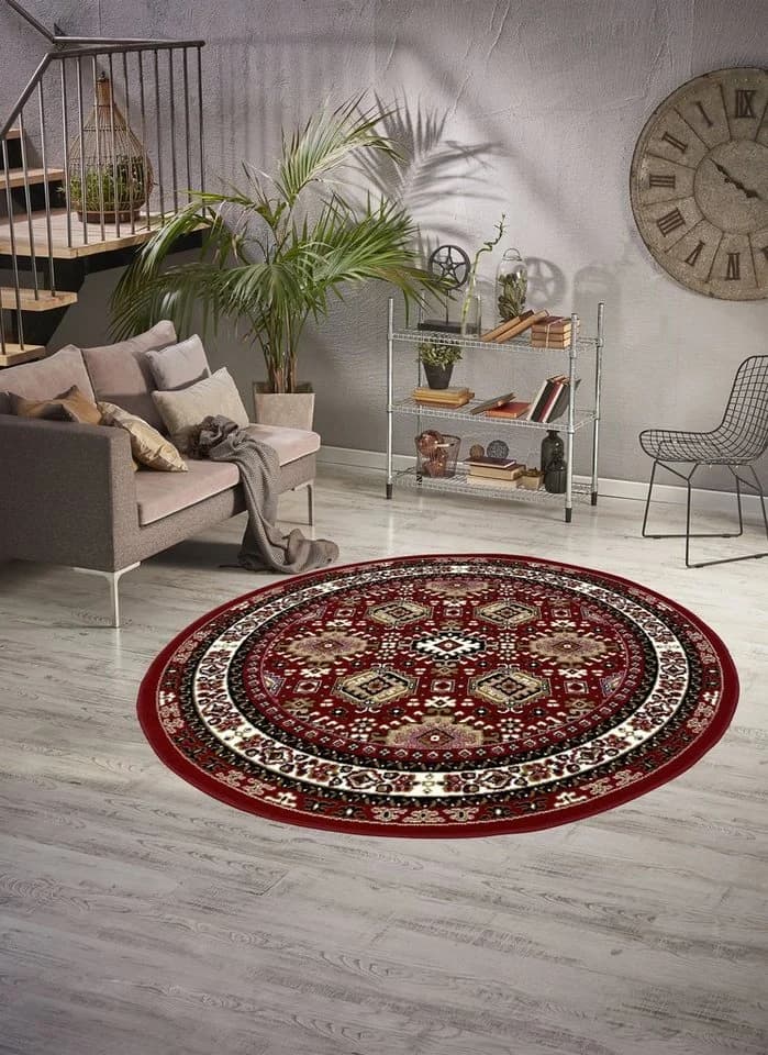 Teppich OTTO HOME Diantha Weinrot Rund 180cm Orientalisch
