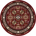 Teppich OTTO HOME Diantha Weinrot Rund 180cm Orientalisch Bild 2