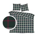 mistral home Bettwäsche 135x200cm Bristol Classic Winter Kariert Flanell 2 teilig Bild 1