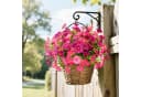 FOUORTUNATE-BEE Kunstblumenstrauß 8er Set Rosa UV-beständig Bild 3