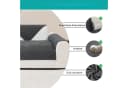 FOUORTUNATE-BEE Sofaschoner Grau Wasserdicht Rutschfest Bild 4