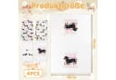 FOUORTUNATE-BEE Handtuch Set 4-tlg. Dackel Motive Mikrofaser Bild 4
